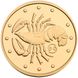 Золота монета Рак 2 гривні 5598 фото 1