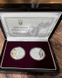 Набір із двох срібних монет “Володимирський собор у м. Київ” 2327 фото 2
