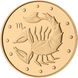Золота монета Скорпіон 2 гривні  1758 фото 1