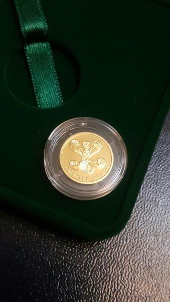 Золота монета Скіфське золото - богиня Апі 5588 фото