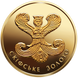 Золота монета Скіфське золото - богиня Апі 5588 фото 1