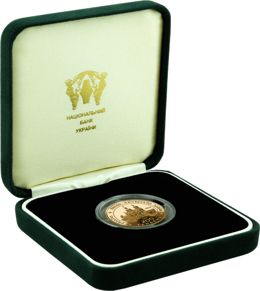 Золота монета Києво-Печерська лавра 9961 фото