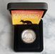 Срібна монета 1 oz &laquo;Австралійський кенгуру&raquo;, Proof, у футлярі з сертифікатом &mdash; фото в галереї | moneti.com.ua