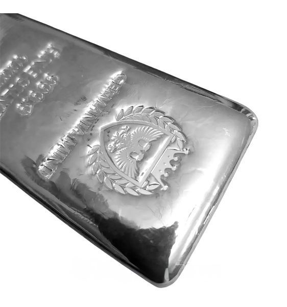 Серебряный слиток Germania Mint 1000 г &mdash; фото товара | moneti.com.ua