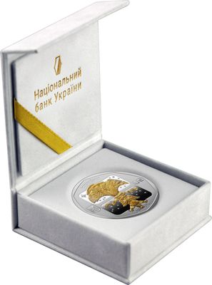 Срібна монета Дух Різдва &mdash; фото товару | moneti.com.ua
